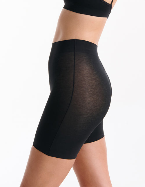 Thinvisible Cotton Waisted Short - Black