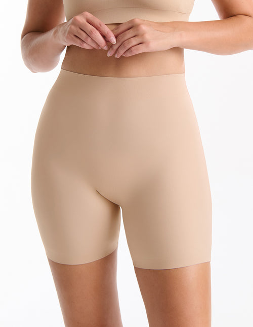 Thinvisible Cotton Waisted Short - Sandstone