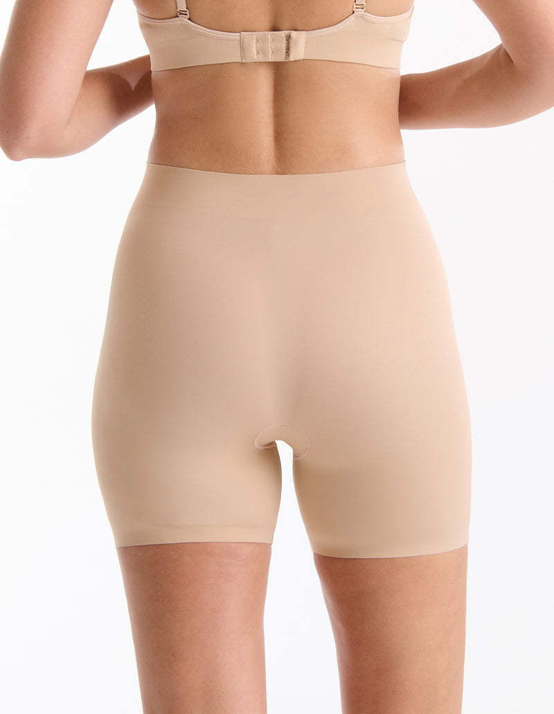 Thinvisible Cotton Waisted Short - Sandstone