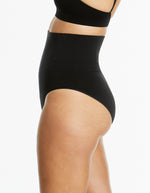 Soft Fusion Hi Waisted Brief - Black