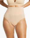 Soft Fusion Hi Waisted G String - Nude