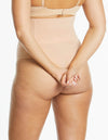 Soft Fusion Hi Waisted G String - Nude