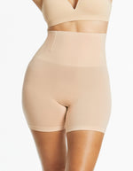 Soft Fusion Hi Waisted Shaper Short - Nude