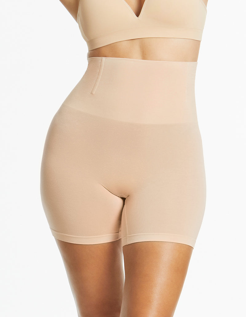 Soft Fusion Hi Waisted Shaper Short - Nude