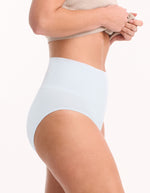 2 Pack Seamless Smoothies Full Brief - Steel/Cool Blue