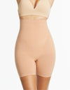 Killer Curves Hi Waisted Shaping Short - Toffee