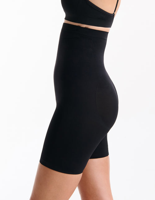 Killer Curves Hi Waisted Shaping Short - Black