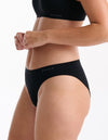 Pure Basics Modal Bikini Brief 2 Pack - Black