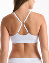 Pure Basics Modal Triangle Bralette - Aura Blue