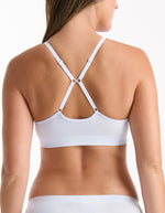Pure Basics Modal Triangle Bralette - Aura Blue