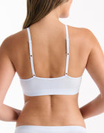 Pure Basics Modal Triangle Bralette - Aura Blue