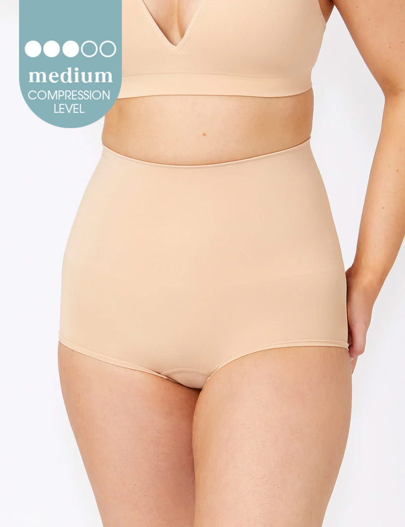 Powerlite Boyleg Short - Rose Beige