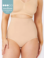 Powerlite High Waisted Brief - Rose Beige