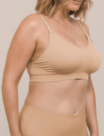 Curvesque Support Wirefree Bra - Nude