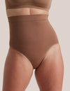 Powerlite High Waisted Brief in Almond front