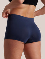 2 Pack Seamless Smoothies Shortie in Space Navy back
